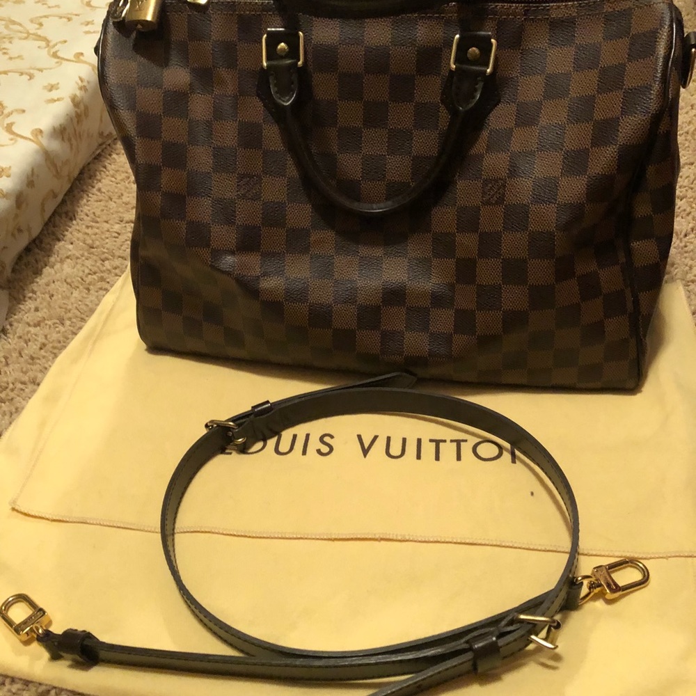 Louis Vuitton Speedy 35 Bandoulier